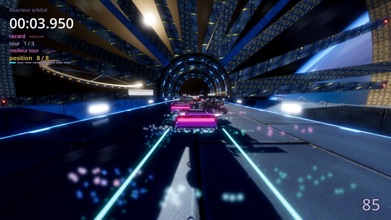 Circuit Réacteur orbital, tunnel de turbine anti-gravité